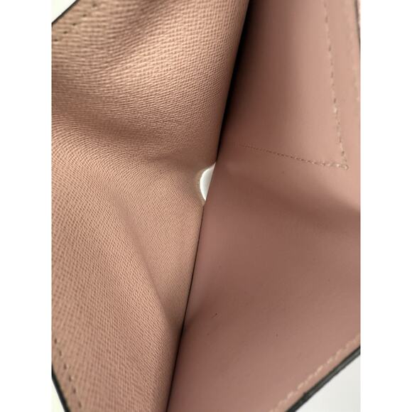 Louis Vuitton LV Monogram Pink Leather Zippy Compact Wallet - Picture 8 of 11